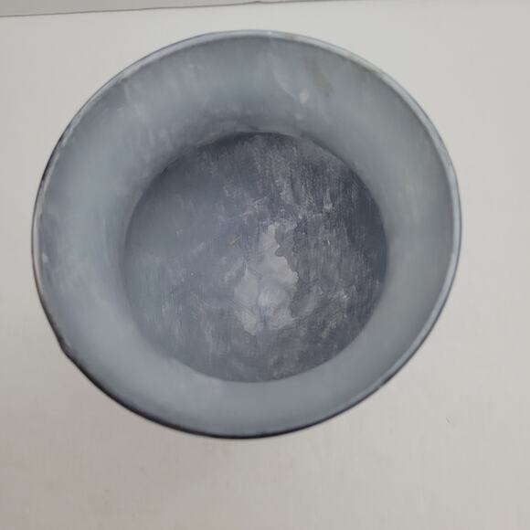 Stylish Blue and Black Glass Candle Holder - Picture 2 of 5